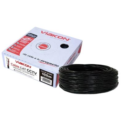 Cables Coaxiales para CCTV/CATV marca Viakon - Distribuidor Cables y Redes
