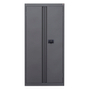 GABINETE CON 4 ENTREPAÑOS GRIS 1.67 m x 76.5 x 38.5 cm.