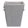CESTO PARA ROPA DE POLIÉSTER 55.9 X 45.7 X 33 CM GRIS