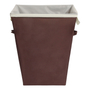 CESTO PARA ROPA DE POLIÉSTER 55.9 X 45.7 X 33 CM CAFÉ