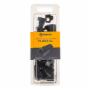 CUBIERTA PROTECTORA P/CONECTOR RJ45 NEGRO