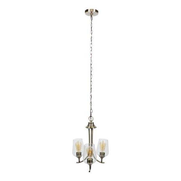 LÁMPARA COLGANTE CADIZ DE 3 LUCES