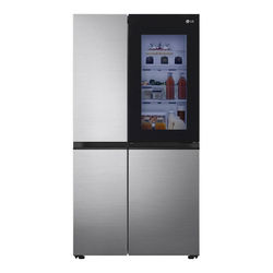 lg refrigerador lg duplex instaview door-in-door linear inverter con wifi thinq 27 pies - platino - vs27bxqp
