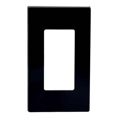 PLACA DECORATIVA DE PLÁSTICO NEGRO