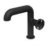 MONOMANDO PARA LAVABO INDUS, COLOR NEGRO ÉBANO, MARCA HELVEX