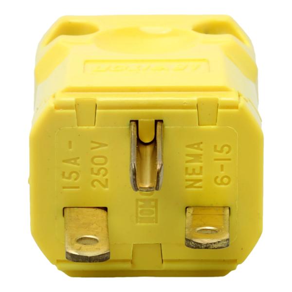 CLAVIJA 6.7 X 3.5 X 3 CM AMARILLO LEVITON