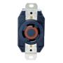 RECEPTÁCULO CON SEGURO EMPOTRABLE NEGRO LEVITON
