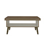 MESA DE CENTRO BERTOLINI LUCCA PINO OFF WHITE