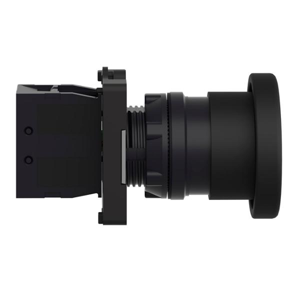 BOTON 22MM CABEZA DE HONGO 40MM NEGRO