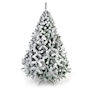 ÁRBOL NAVIDEÑO NEVADO ASPEN 2.50 M CON 1404 RAMAS