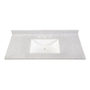 LAVABO DE GABINETE MÁRMOL HDC RECTANGULAR 49 X 22 PULGADAS