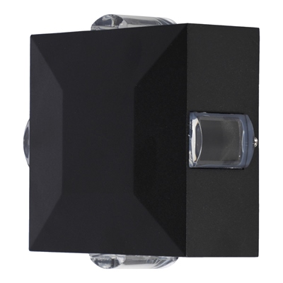 LUMINARIO PIXEL LED PARA PARED NEGRO ESTÉVEZ