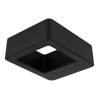 LÁMPARA DECORATIVO PARA PARED EXTRERIOR LED 14.5 X 12 X 4.5 CM NEGRO ESTÉVEZ