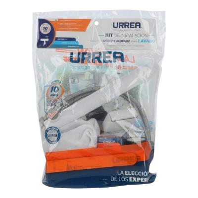 KIT DE INSTALACIÓN PARA LAVABO DE METAL CON CONTRA, CÉSPOL Y CONEXIONES