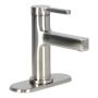 LLAVE MEZCLADORA MONOMANDO 15.5 X 15.3 X 14 CM ACERO INOXIDABLE