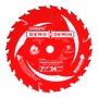 DISCO SIERRA DEMON PARA CORTAR MADERA CON CLAVOS 7 1/4 24 DIENTES