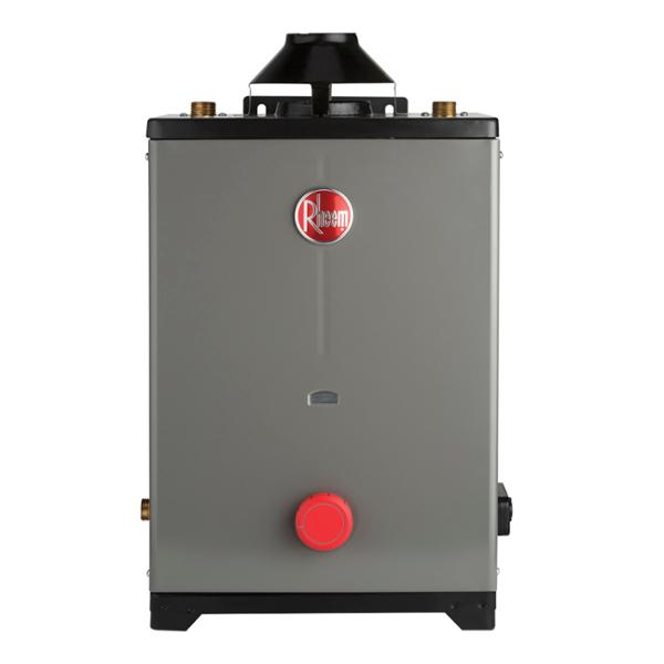 CALENTADOR DE PASO A GAS NAT RHEEM 2 SERVICIOS 13 L