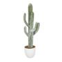 PLANTA CACTUS ANCIANO SONORA ARTIFICIAL 35 X 90 CM CON MACETA DE PLÁSTICO