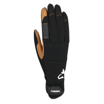 GUANTES DE CUERO HUSKY 2PK G