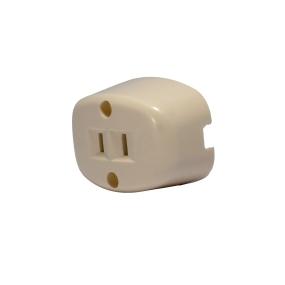CONTACTO SENCILLO OVAL MARFIL DE SOBREPONER 15 AMP 127 V