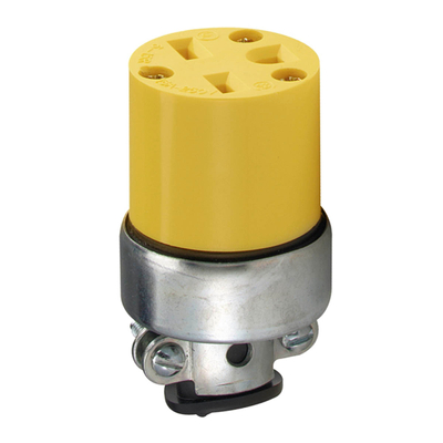 CONECTOR DE VINYL BLINDADO AMARILLO