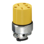 CONECTOR DE VINYL BLINDADO AMARILLO