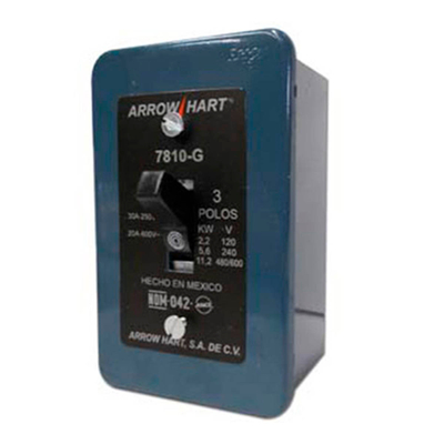 INTERRUPTOR SÍ-NO 2P 1T CON CAJA