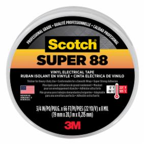 CINTA ELÉCTRICA NEGRO 1.9 CM X 20.1 M X 0.21 MM SCOTCH