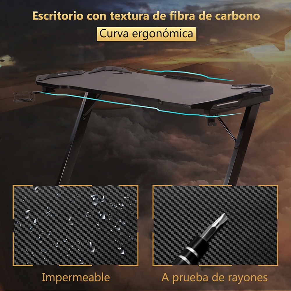 ESCRITORIO GAMER GAMING DESK WAMER The Home Depot México