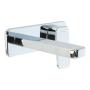 LLAVE MEZCLADORA PARA LAVABO MONOMANDO 24 X 18.2 X 11 CM LATÓN