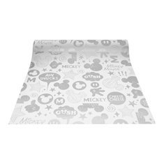 room mates rollo de papel tapiz de mickey mouse 52.1 cm x 5.03 m