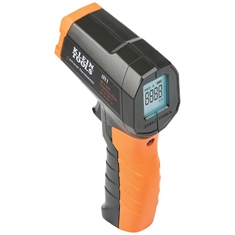 klein tools termómetro infrarrojo digital con láser de enfoque del objetivo, 10:1 klein tools