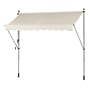 TOLDO PORTATIL PARA BALCON 3.0x1.2m BEIGE