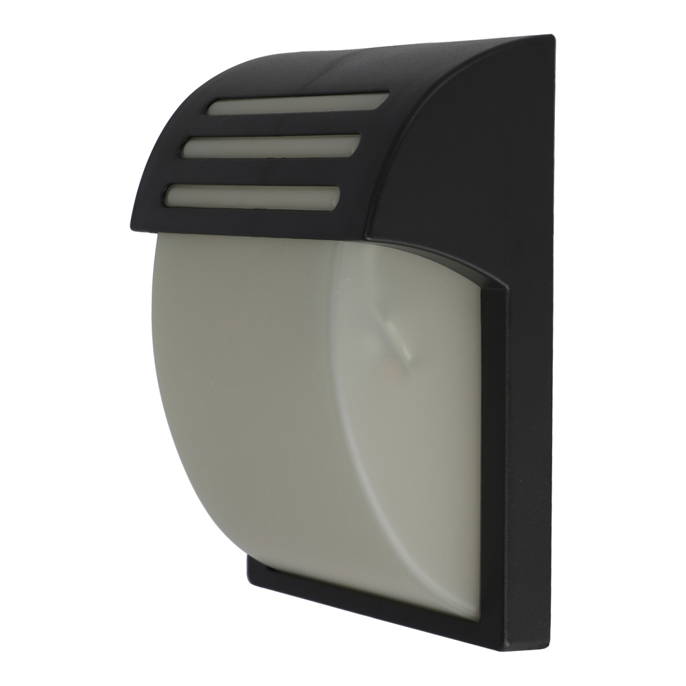 LÁMPARA PARA PARED LED DE 24.7 X 18.3 X 9 CM GRIS The Home Depot México