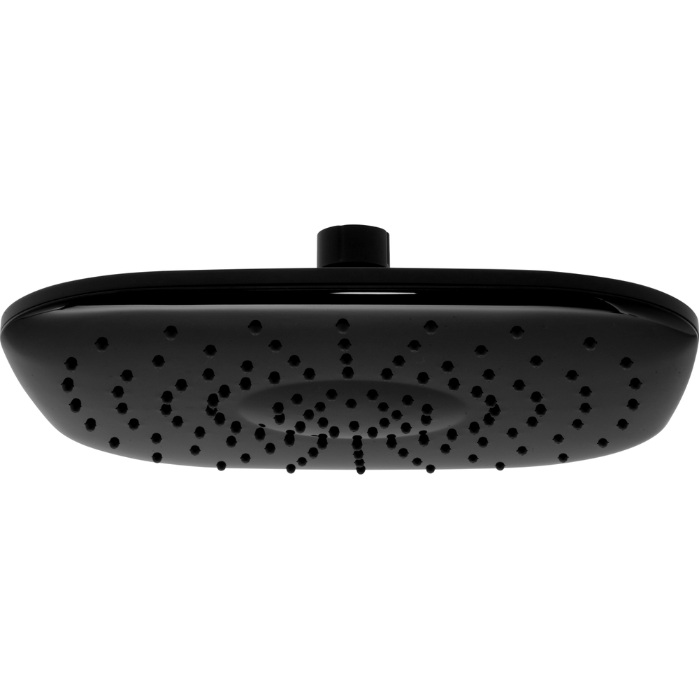 Regadera fija 5.5 x 22.5 x 22.5 cm negro glacier bay