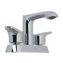 LLAVE MEZCLADORA PARA LAVABO DUOMANDO 4 PULGADAS LATÓN