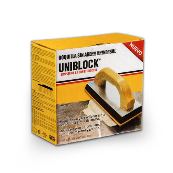 BOQUILLA UNIVERSAL SIN ARENA CHOCOLATE 5KG