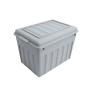 CAJA DE POLIPROPILENO CON TAPA 25 L GRIS
