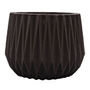 MACETA DECORATIVA 9.4 X 12.4 CM CHOCOLATE EDENIKA