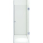 CANCEL PARA BAÑO 85 X 190 CM PUERTA ABATIBLE VIDRIO TEMPLADO 8MM