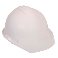 jyrsa casco blanco tipo cachucha certificado dieléctrico con suspensión textil
