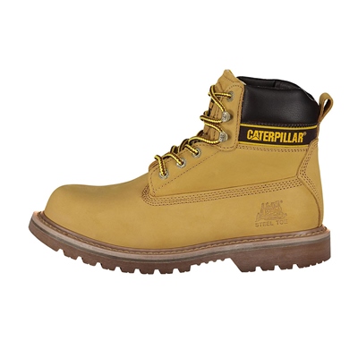 BOTA DE SEGURIDAD MIEL USO RUDO DE PIEL TALLA 25 | The Home Depot México