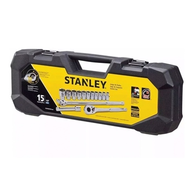 JUEGO DE 15 DADOS Y ACCESORIOS MANDO 1/2 PULG