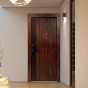 PUERTA DE SEGURIDAD SONORA DERECHA CON CERRADURA DIGITAL II 96 X 213 CM