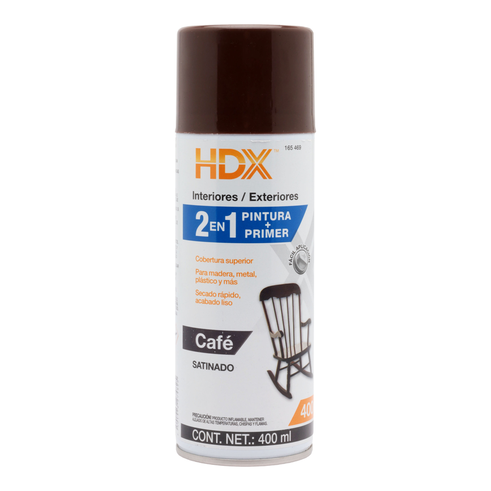 Pintura En Aerosol HDX 2 En 1 Café Satinado | The Home Depot México