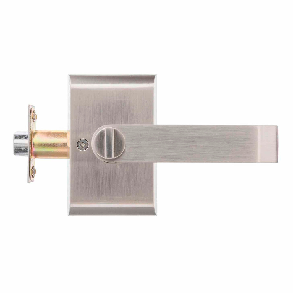 MANIJA PARA BAÑO 10.2 X 14 X 6 CM DE ZAMAK NÍQUEL SATINADO The Home