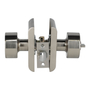 CERRADURA DE PERILLA PARA BAÑO 10 X 6.2 X 6.2 CM ZAMAC NÍQUEL SATINADO