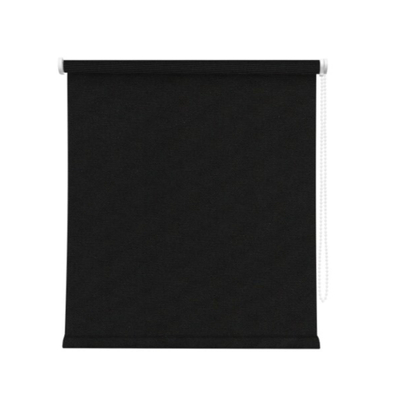 CORTINA ENROLLABLE BLACKOUT 1.20 X 1.80 M COLOR NEGRO