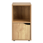 MESA AUXILIAR DE MDF 61.5 X 31 X 29 CM CAFÉ HAYA
