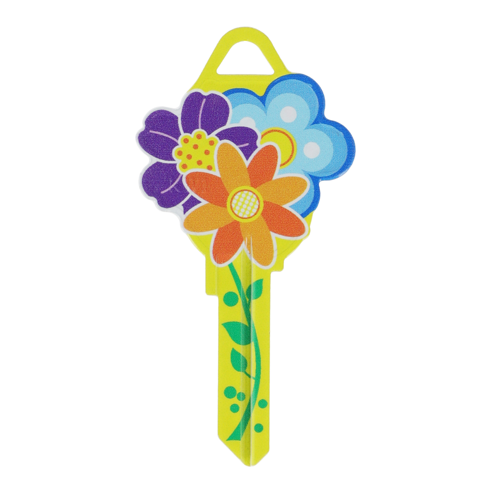 Llave residencial 7.4 x 3.8 cm multicolor